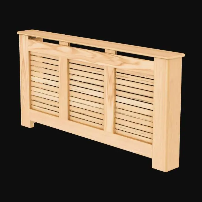 3D model for Solid Oak Radiator Cover