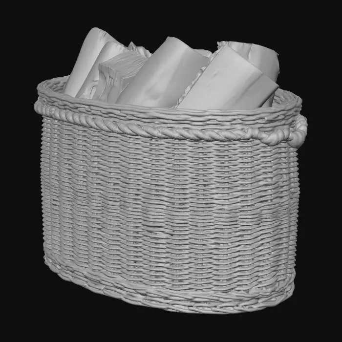 3D model for Firewood Basket