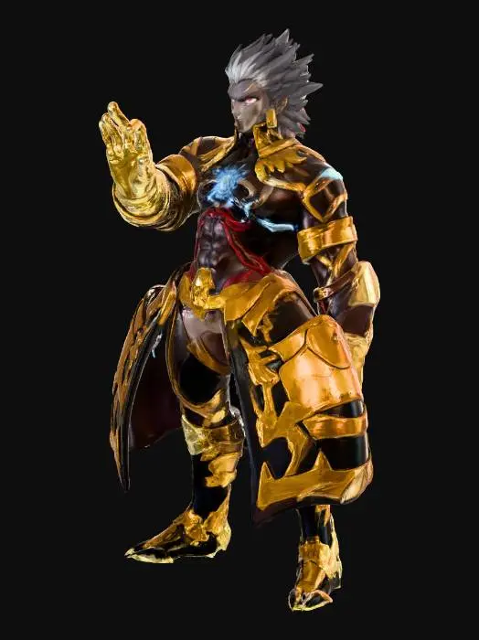 3D model for Full Body 5 Fingered Omega Conjurer