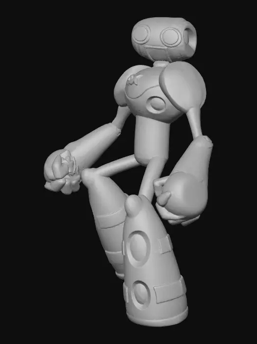 3D model for Ultimate Echo Echo (Ben 10) (REVISED)