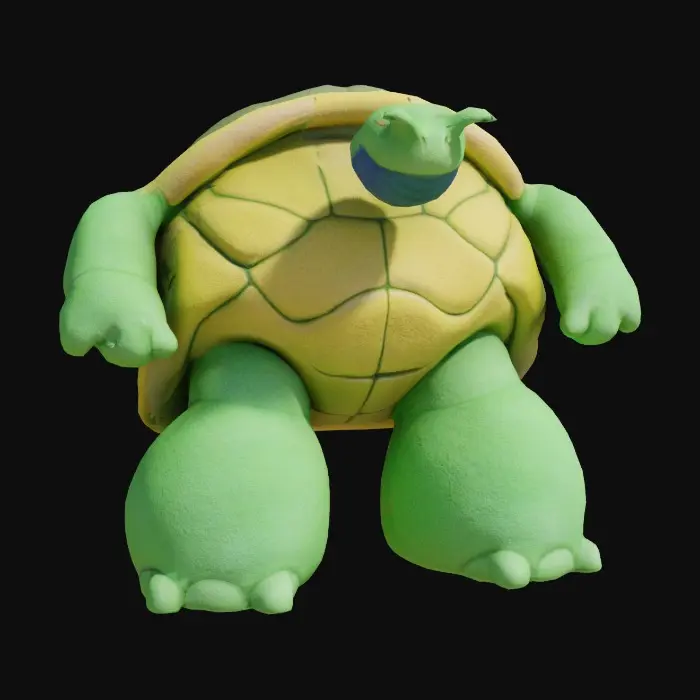 3D model for Turtle Stance