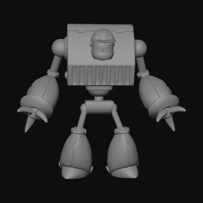 3D model for Green Solar Robot