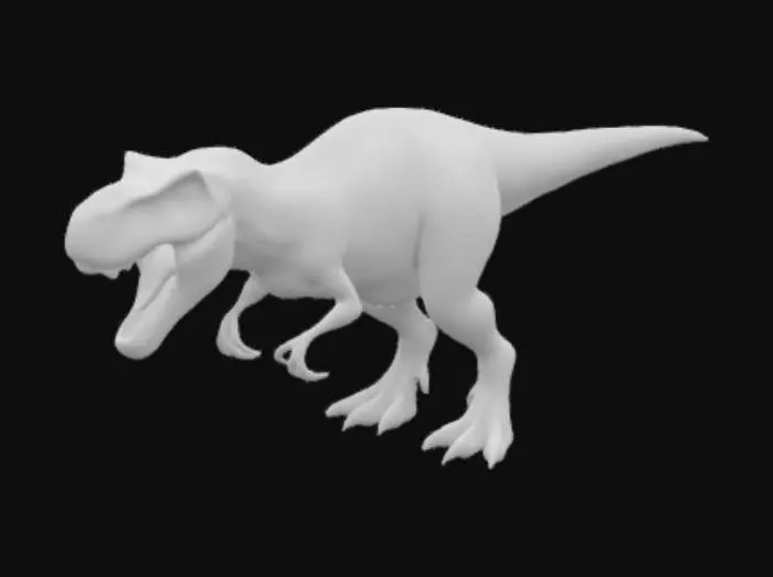 3D model for Tiranosaurus Rex, Realista