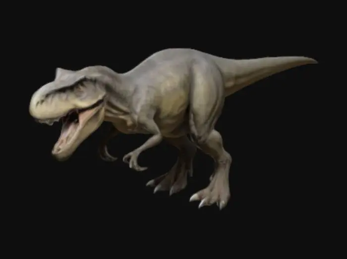 3D model for Tiranosaurus Rex, Realista