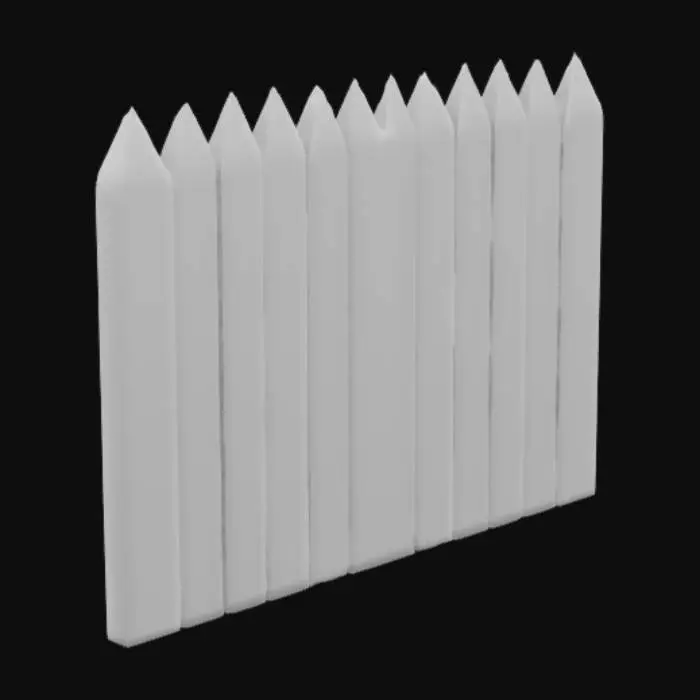 3D model for fences