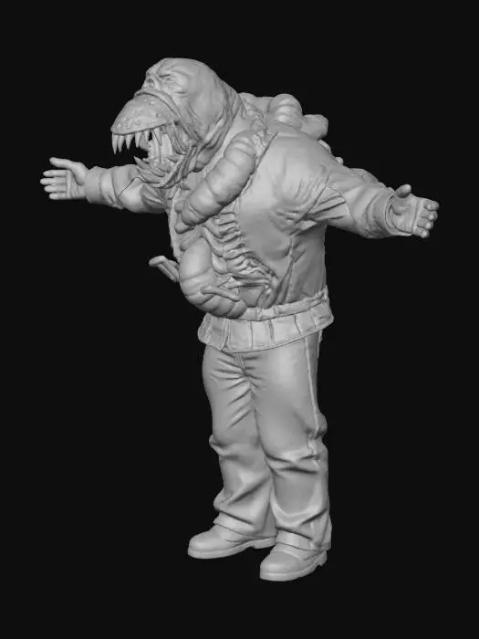 3D model for Beach Nightmare