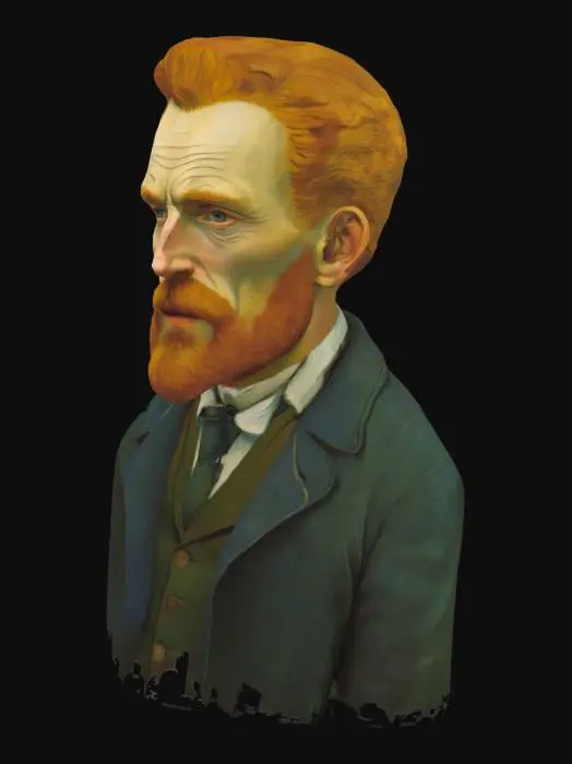 3D model for Vincent Willem vanGogh