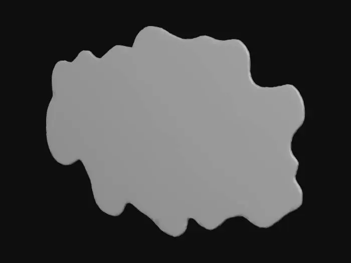 3D model for A golden nebula on a black sky