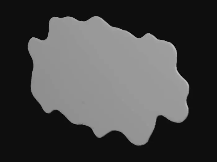 3D model for A golden nebula on a black sky