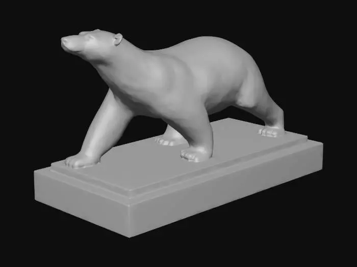 3D model for polaria polar bear