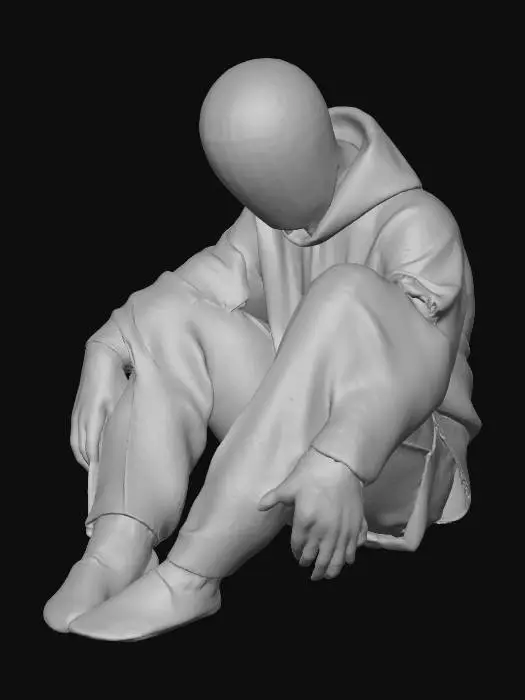 3D model for Solitude's Embrace