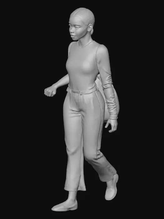 3D model for Elegance in Monochrome