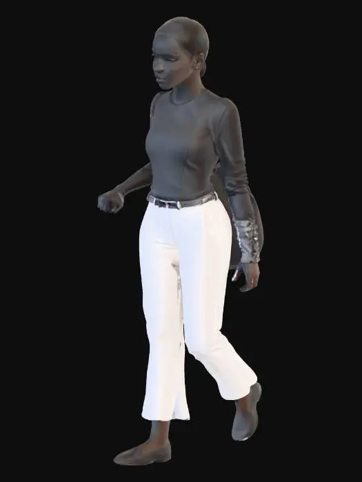 3D model for Elegance in Monochrome