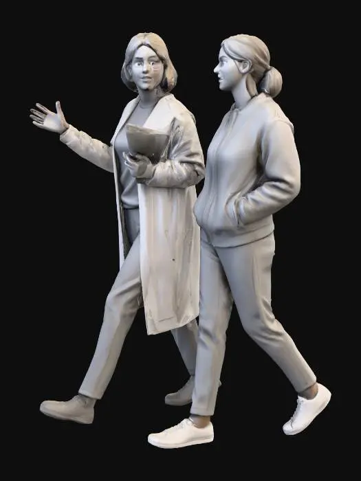 3D model for Conversation in Motion