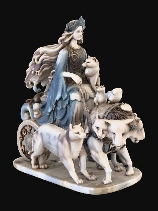 3D model for Ethereal Chariot