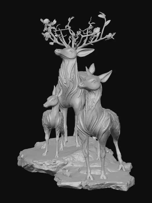 3D model for Ethereal Guardians