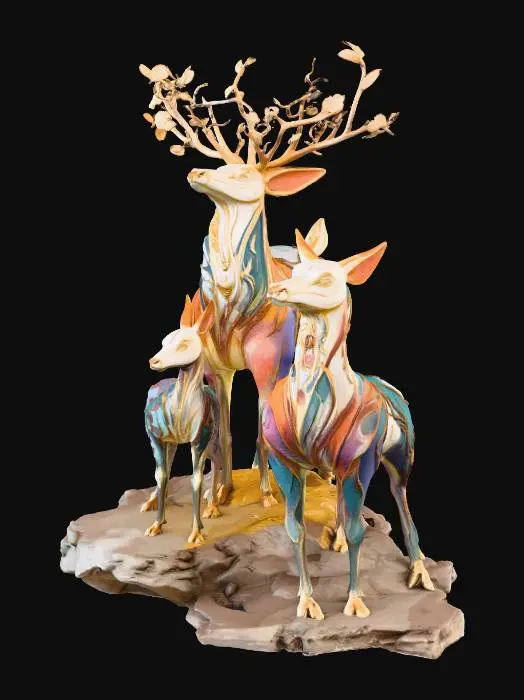 3D model for Ethereal Guardians