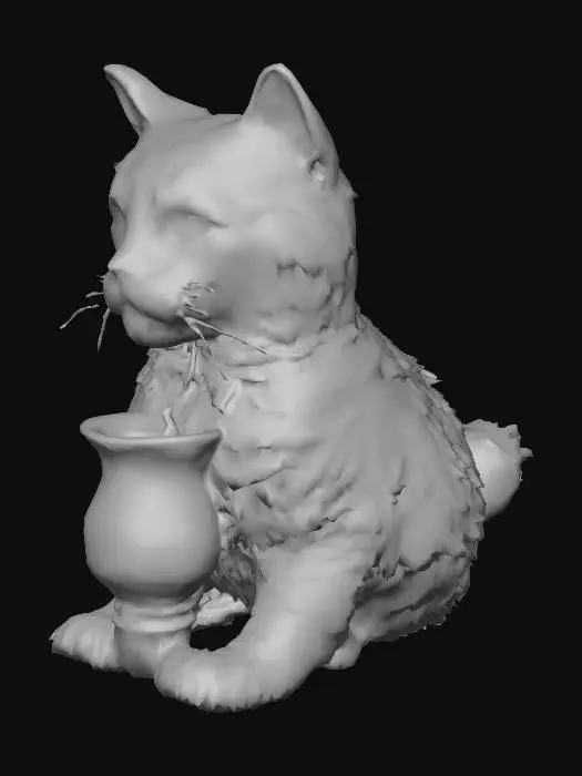 3D model for Mystic Feline Reverie