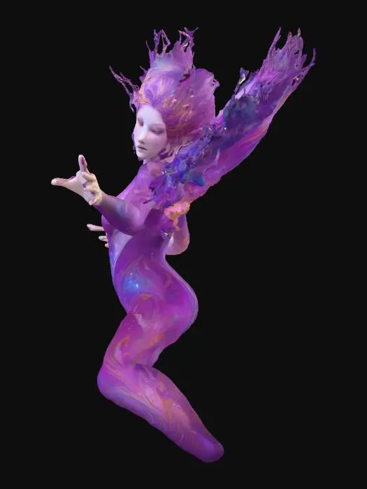 3D model for zentangle fae