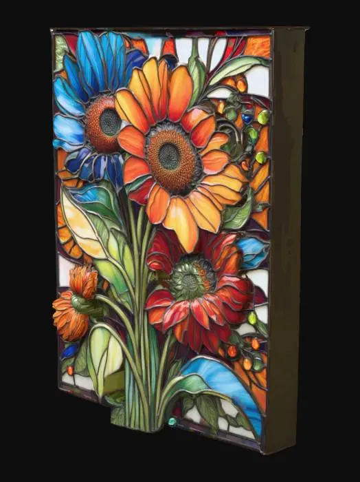 3D model for Vibrant Blooms