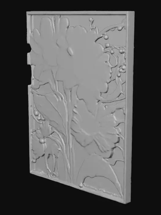 3D model for Vibrant Blooms