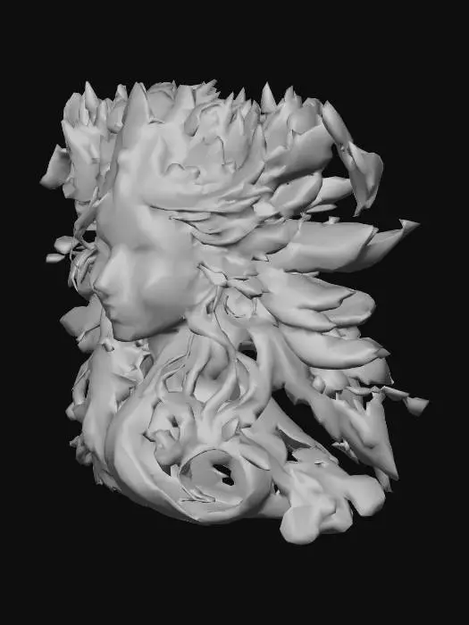 3D model for Enchanted Plumage