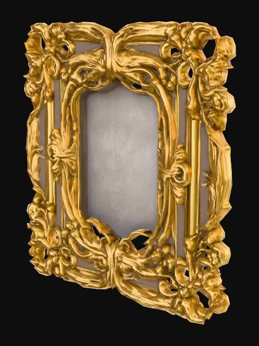 3D model for Baroque frame