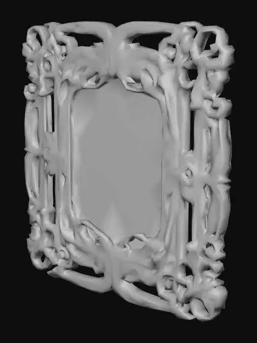 3D model for Baroque frame