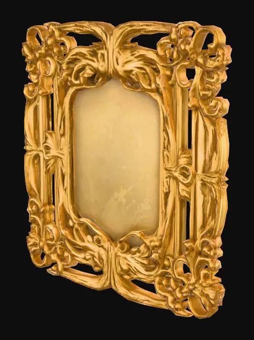 3D model for Baroque frame
