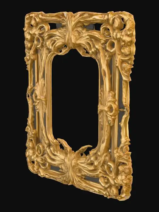 3D model for Baroque frame