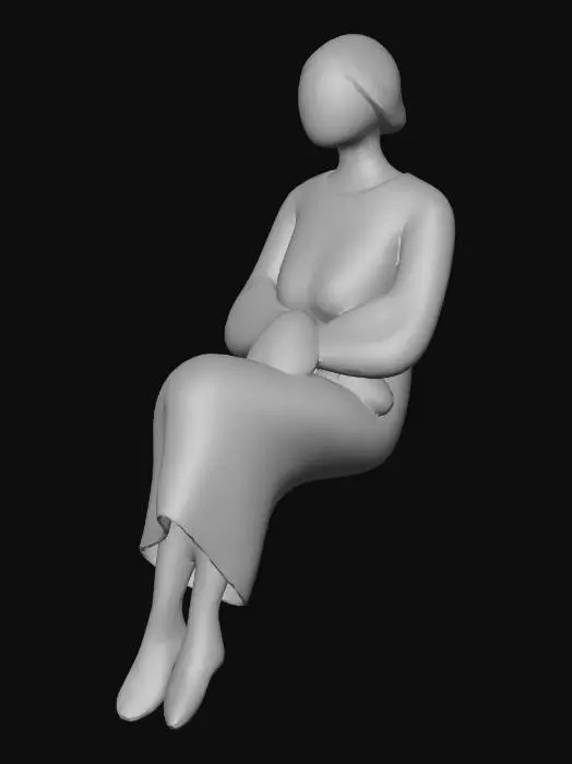 3D model for Orange Stillness