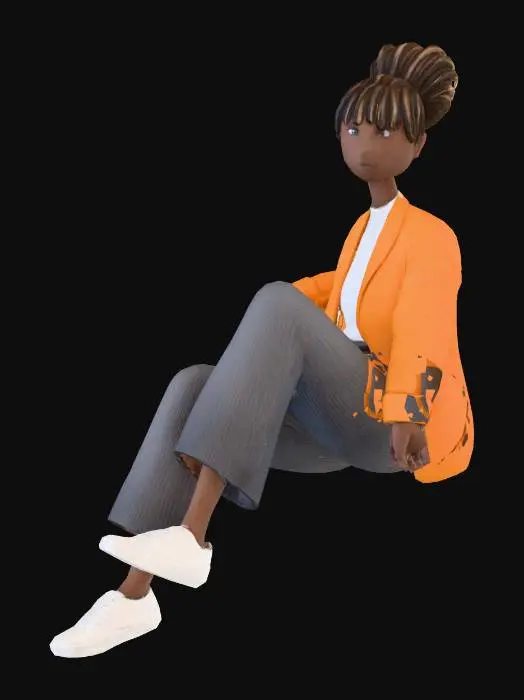 3D model for reclining AA