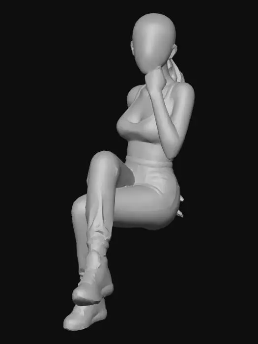 3D model for Ethereal Contemplation