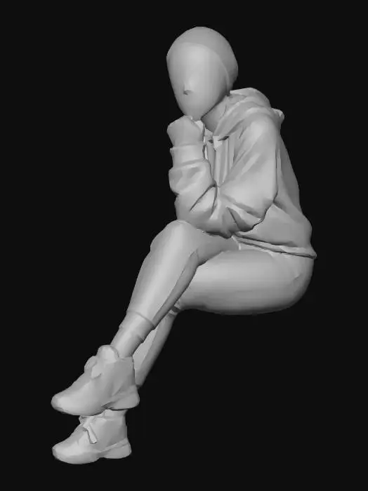 3D model for easy going seat