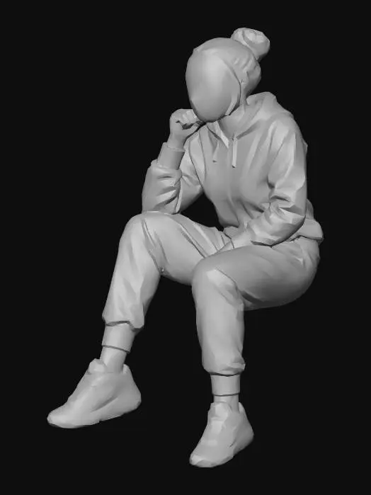 3D model for Silent Contemplation
