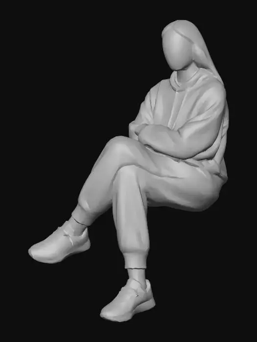 3D model for Halo of Silence