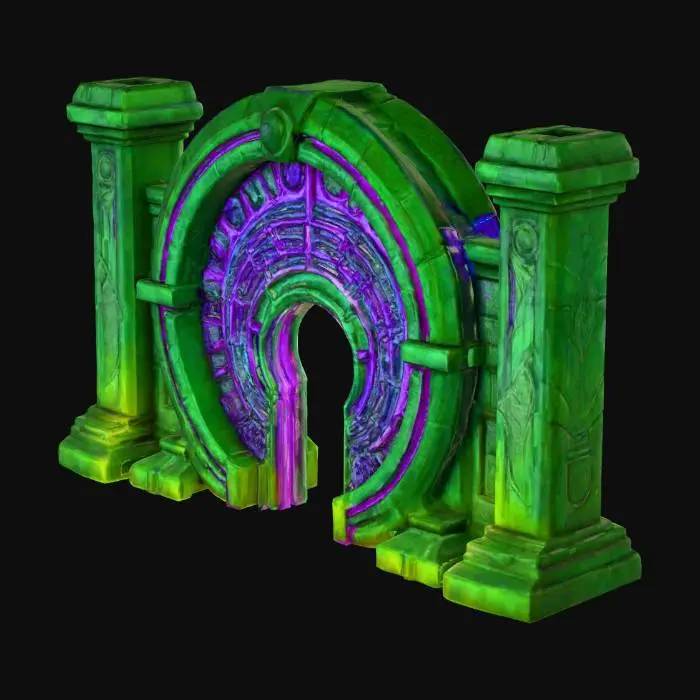 3D model for Time Portal Gateway