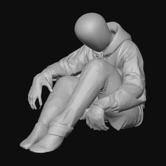 3D model for Silent Contemplation
