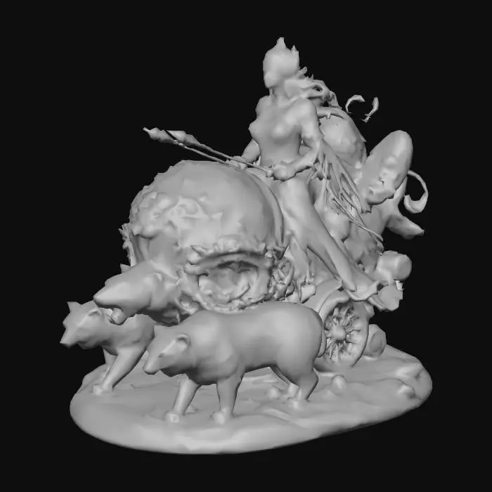 3D model for Celestial Chariot