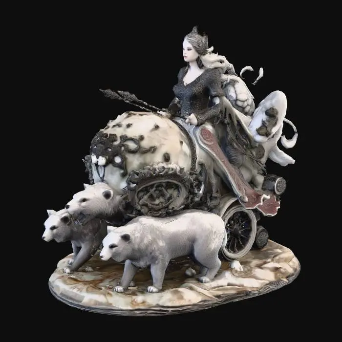3D model for Celestial Chariot