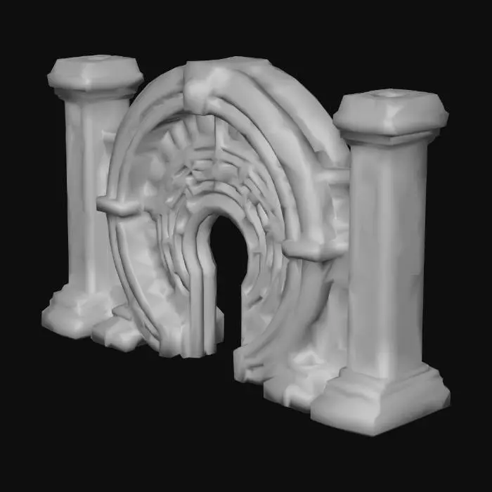 3D model for Time Portal Gateway
