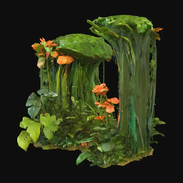 3D model for Verdant Sanctuary