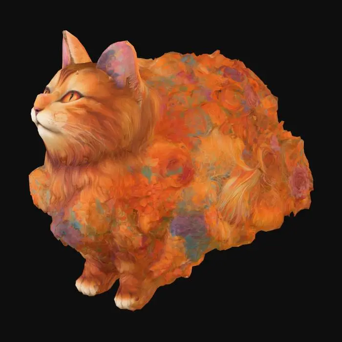 3D model for Cosmic Cat Dreaming