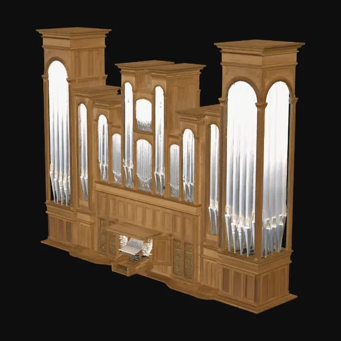 3D model for Grand Pipe Organ