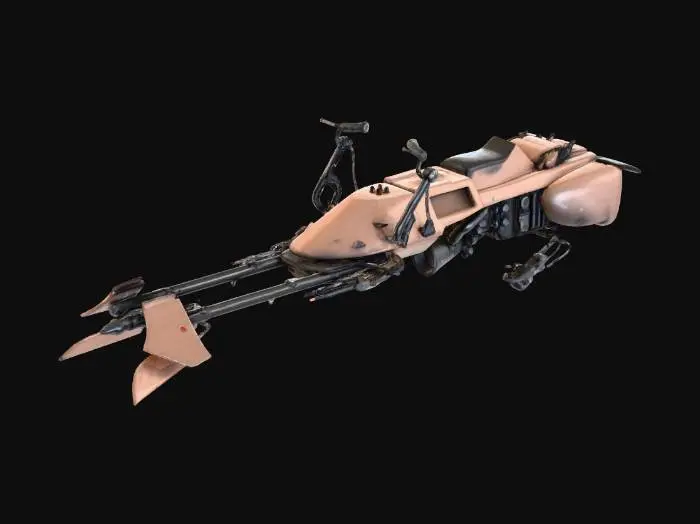 3D model for Speeder Bike