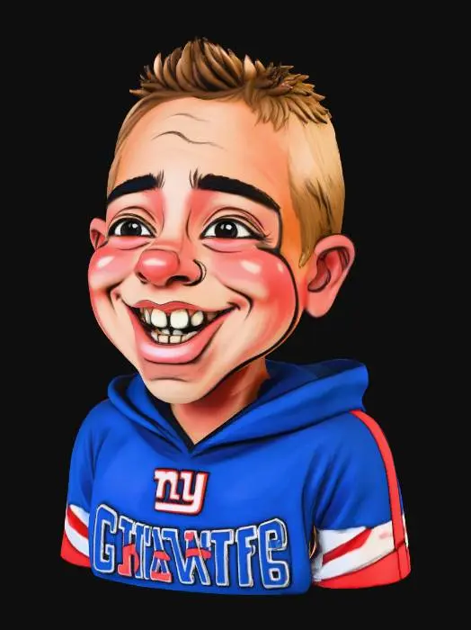 3D model for Giants Fan Caricature