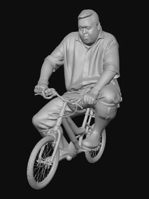 3D model for Big Fun on a Tiny Bike