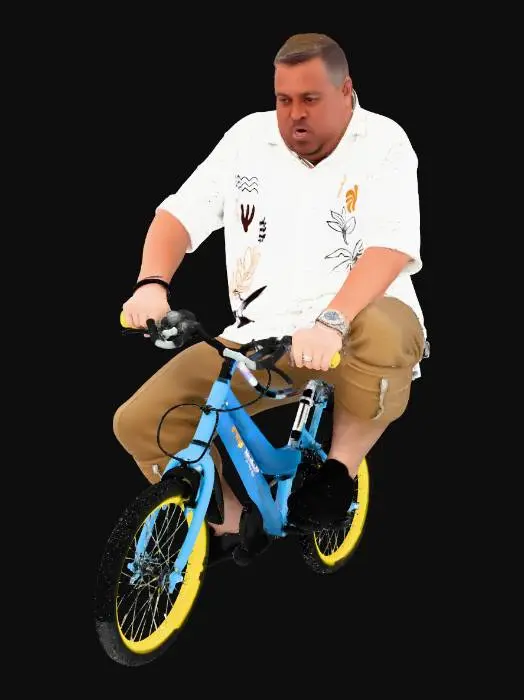 3D model for Big Fun on a Tiny Bike