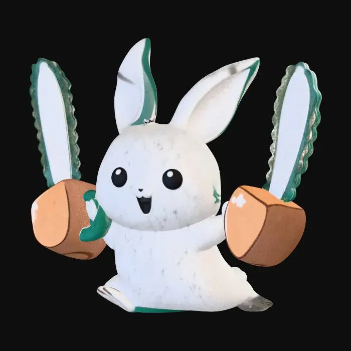 3D model for Chainsaw Bunny