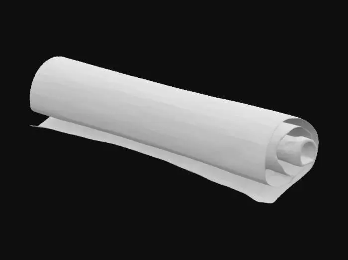 3D model for Ancient Scroll